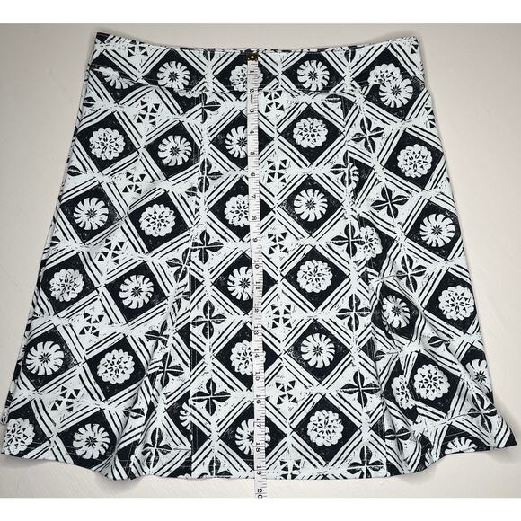 Ripskirt Hawaii Fijian Tapa white and black wrap skirt adjustable pocket S - Picture 10 of 13